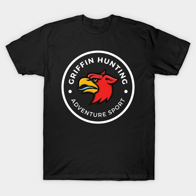 Griffin Hunting - Adventure Sport - Fantasy - Funny T-Shirt by Fenay-Designs